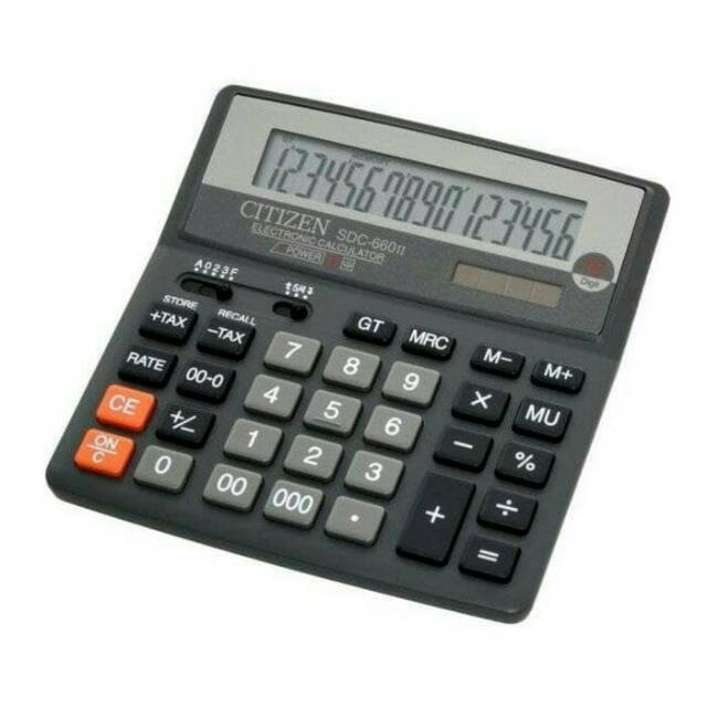 calculator citizen SDC 660