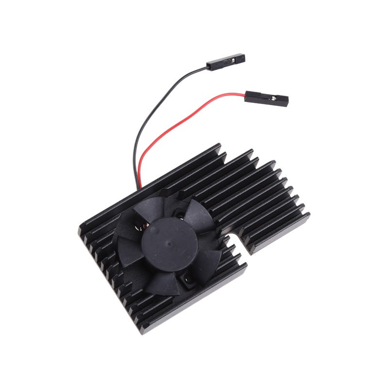 Btsg CNC Extreme Cooling Fan Heatsink Kit Untuk Raspberry Pi 4B/3B+/ 3B Plus/3B Papan Pengembangan Antena Otomatis T