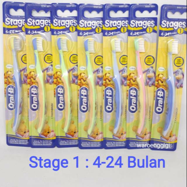 Sikat Gigi Anak Oral B Stage 1