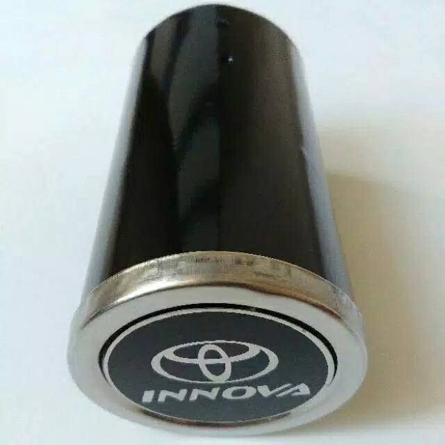 Muffler ujung buntut knalpot mobil Toyota Innova inova lama 2004 2005 2006 2007 corong bawah black hitam