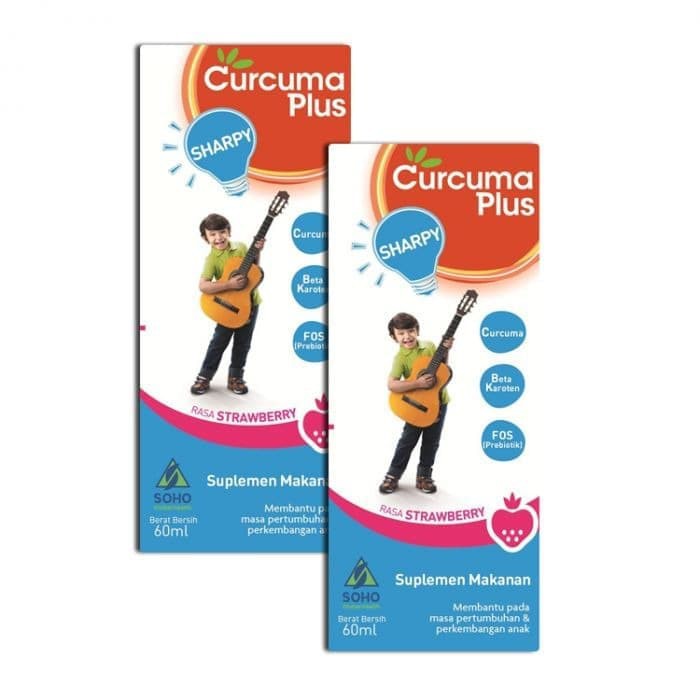 

Curcuma Plus Sharpy 60ml (Rasa Strawberry).