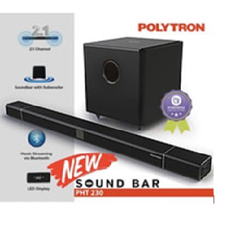 polytron soundbar speaker plus subwoofer
