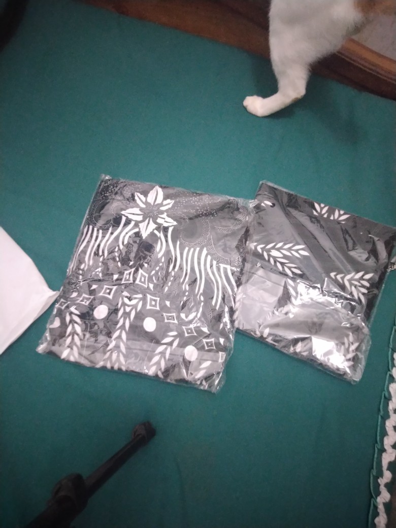 Batik Couple Arasya Grey