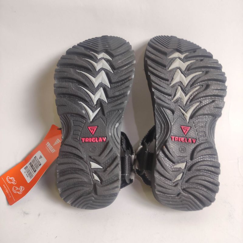 Sandal gunung Triglav Original Top hitam hijau