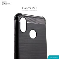 CASE SLIM FIT CARBON IPAKY XIAOMI MI 8 XIAOMI MI 8 BIASA SOFTCASE - FA