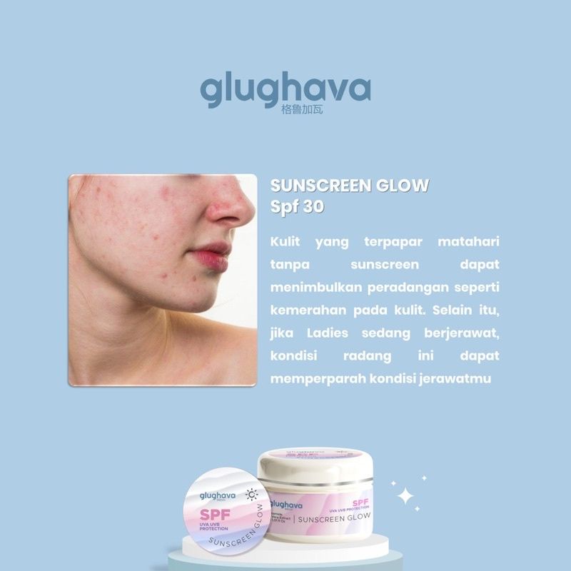 Glughava Sunscreen Glow Spf 30 10gram