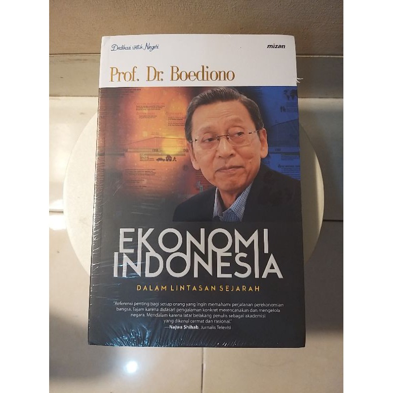 Buku Ekonomi Indonesia Dalam Lintasan Sejarah Prof. Dr. Boediono