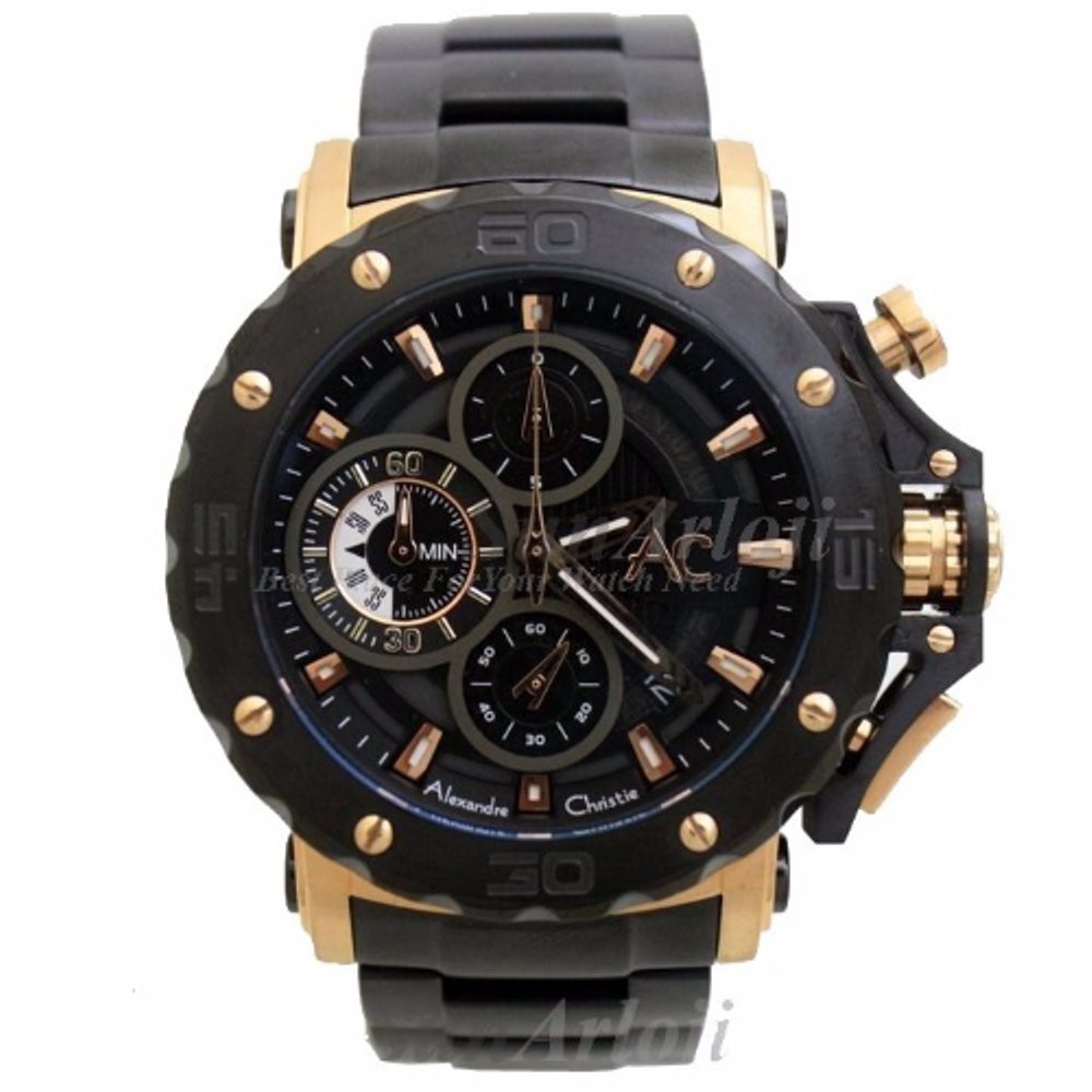 Jual Alexandre Christie AC 9205MC Black Gold Diskon