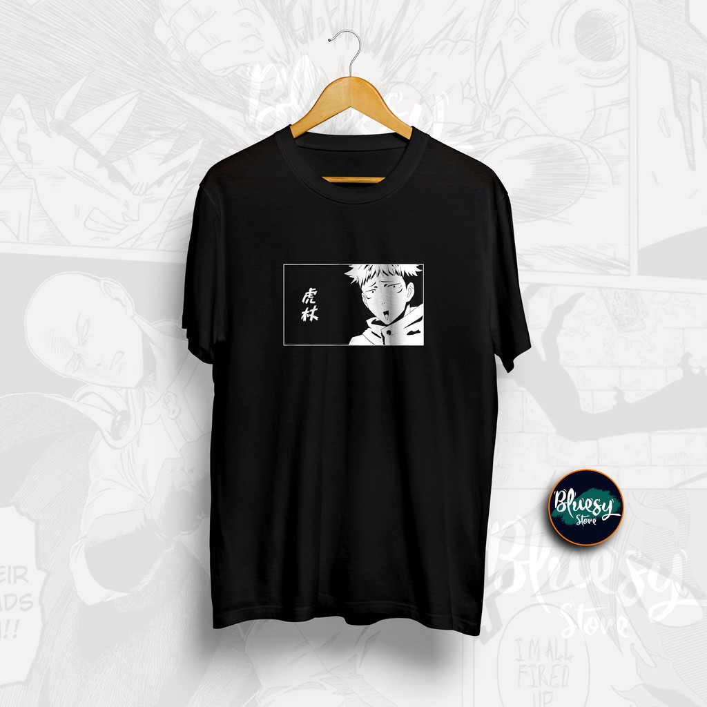 Kaos ANIME JUJUTSU NO KAISEN ITADORI YUUJI SURPRISE AFTER DEATH / BAJU KAOS JUJUTSU NO KAISEN