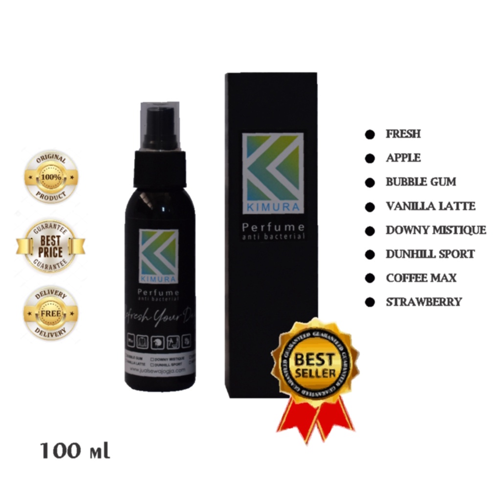 KIMURA Parfum Anti Bakterial Parfum Sepatu Parfum Helm 100mL