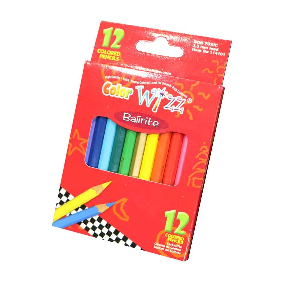 

Color Wizz Balirite Pensil Warna set 12 mini