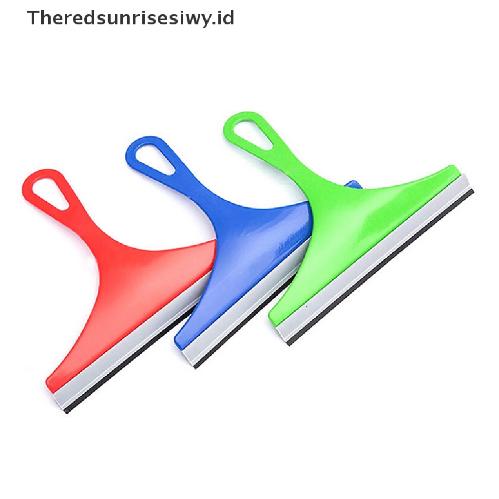 (Theredsunrisesiwy.Id) Squeegee Wiper Pembersih Kaca Jendela Mobil / Cermin Kamar Mandi / Rumah