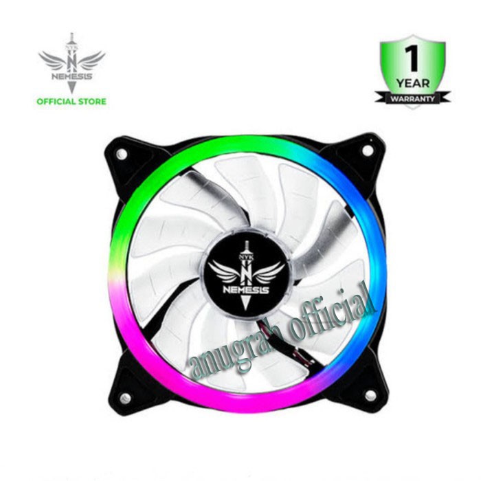 Fan Casing Gaming NYK Nemesis AURA RGB 12CM