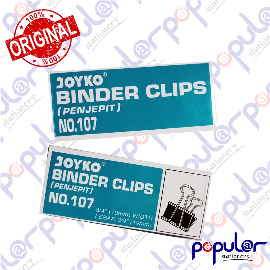 

Klip Binder Clip Joyko No. 107