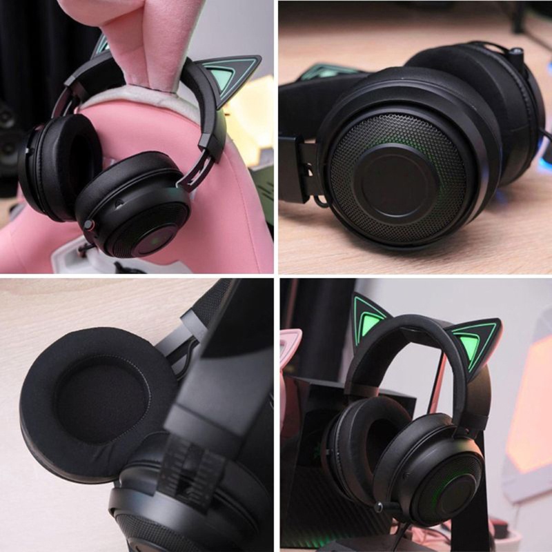 Bt Protein/Cooling Gel Ear Pads Cushion Untuk Kraken V3 RGB Gaming Headset Earpads Headset Sleeves