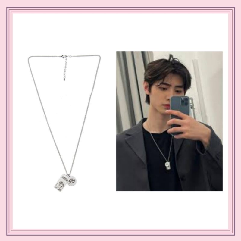 (PRE ORDER - PO) ANOTHERYOUTH 2 PENDANT NECKLACE WORN BY ENHYPEN SUNGHOON