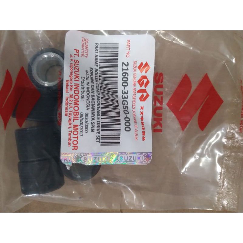 Roller roller CVT Suzuki spin skywave