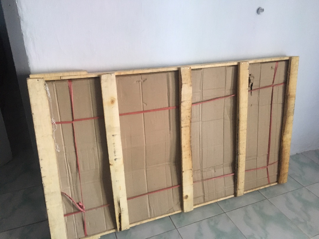 Kaligrafi Prada Timbul Lafadz Ayat Kursi Uk. 75x135