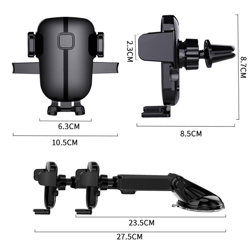 Preva Car Phone Holder Aksesoris Mobil Baru Berguna GPS Holder Gravity