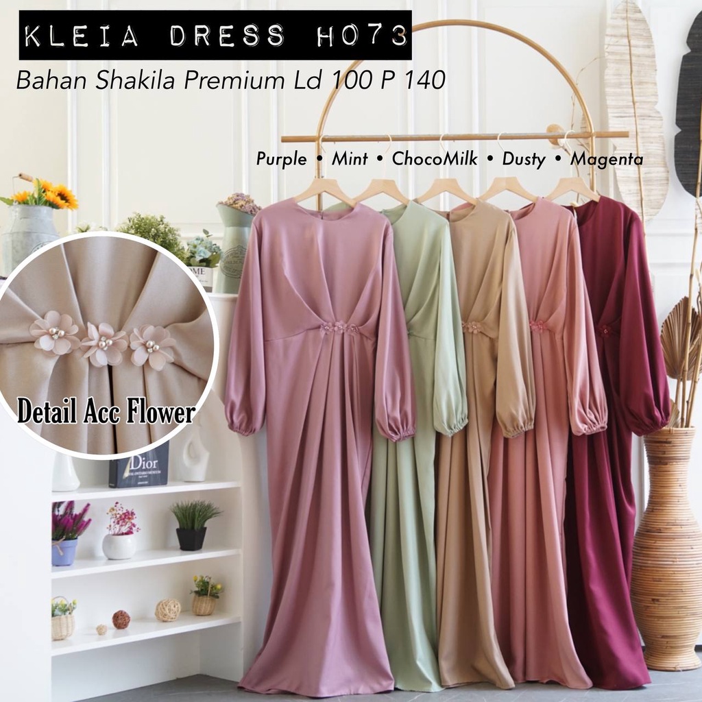 KLEIA DRESS / DRESS PESTA / SERAGAMAN / DRESS KONDANGAN