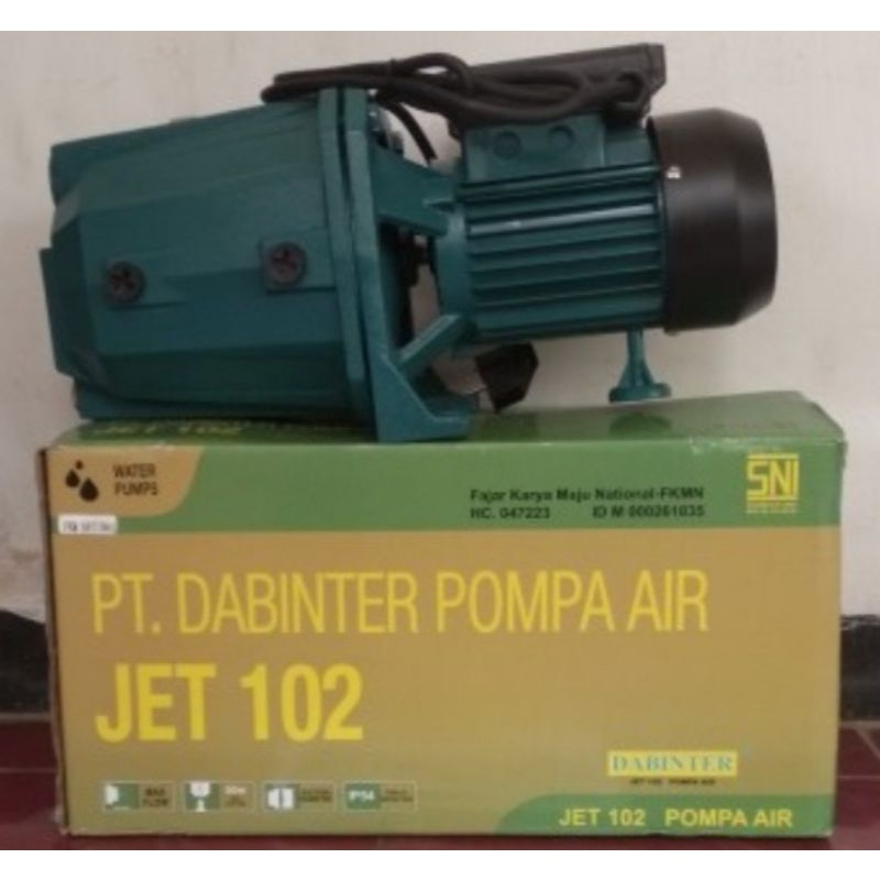 Mesin Pompa Air Semi/DABINTER JET 102 100 WAT