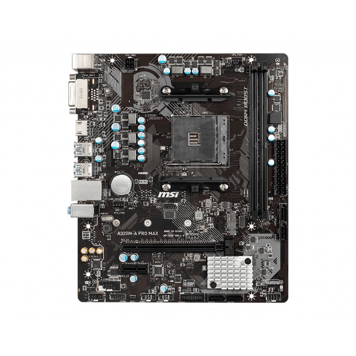 Mainboard MSI A320M-A Pro MAX AMD AM4 - Mainboard MSI A320MA Pro MAX AM4