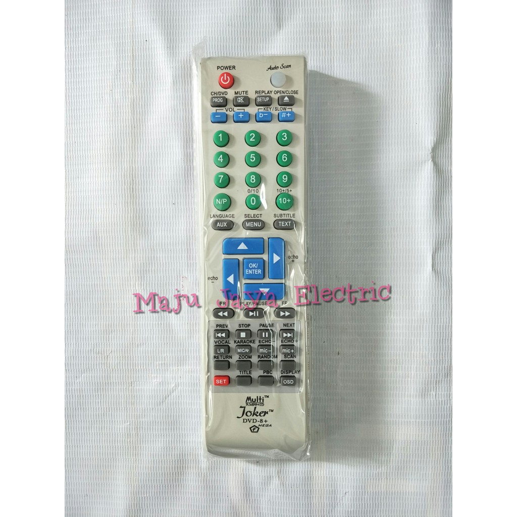 Jual Remote Remot DVD Control Joker Multi/ Universal Lengkap Semua merk DVD LS1