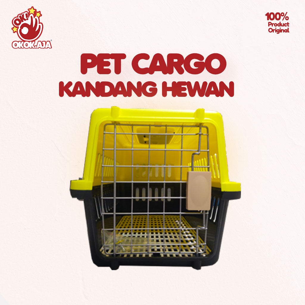 Pet Carrier / Pet Cargo Kucing Anjing dan hewan peliharaan