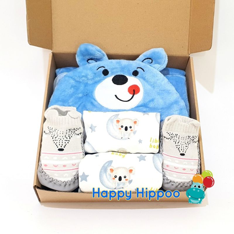 Baby Gift Set - Simple Blanket BOY