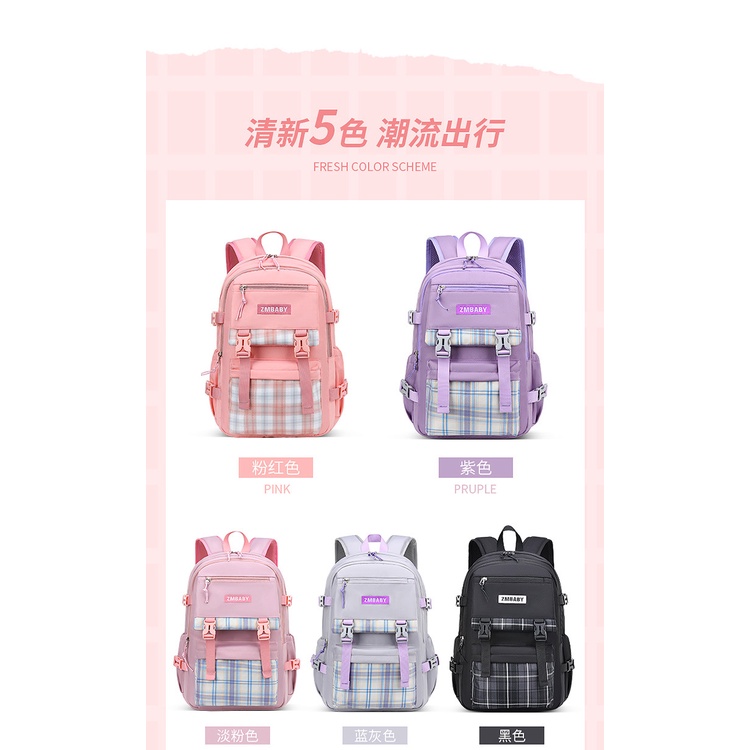 Tas Sekolah - Ransel Sekolah - Backpack - Tas Ransel Sekolah Model Korea - Tas Sekolah Import