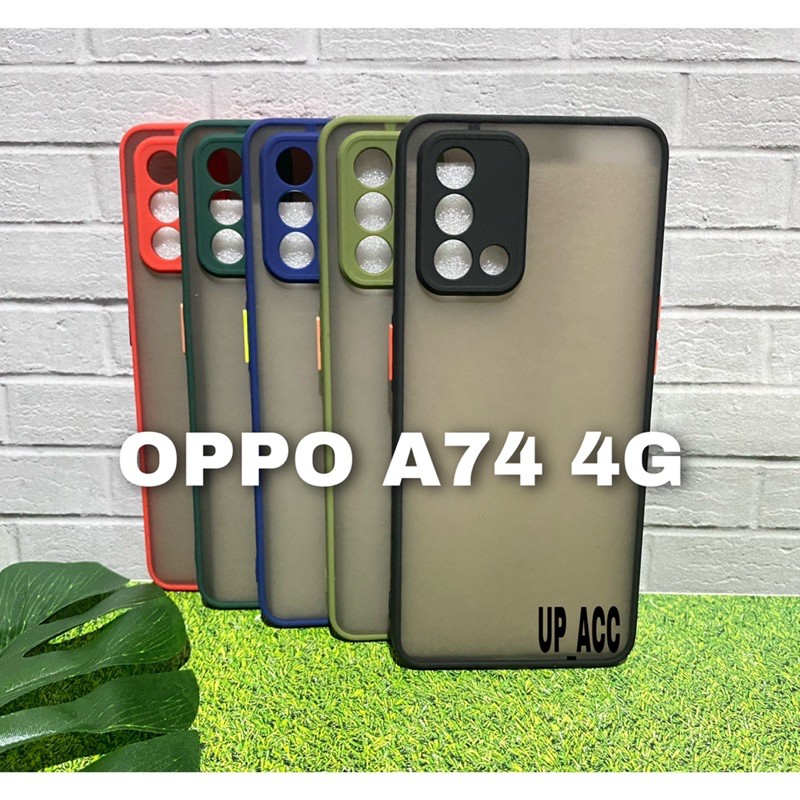 OPPO A74 4G / A95 MY CHOICE Bumper Candy CAMERA FUZE DOVE Protector HARD CASE