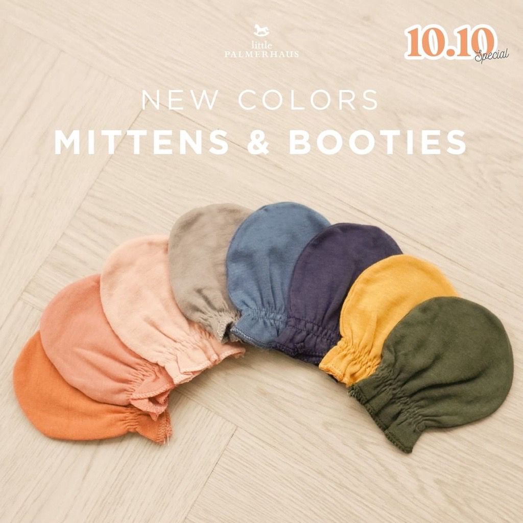 Little Palmerhaus - Mittens &amp; Booties (Sarung Tangan &amp; Kaki Bayi)