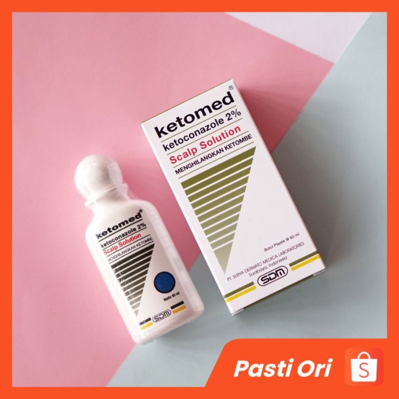 KETOMED - MENGHILANGKAN KETOMBE - SAMPO SCALP SOLUTION