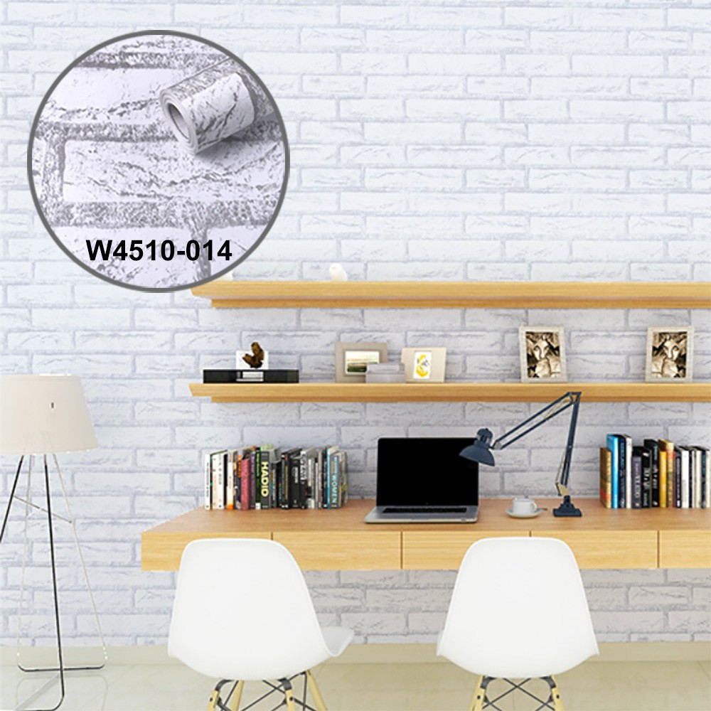 WALLPAPER DINDING WALPAPER 45 x 10M motif BATA PREMIUM WALLPEPER 3D/ STIKER DINDING