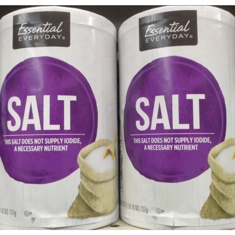 

ESSENTIAL EVERYDAY IODIZED SALT 737g (GARAM TANPA YODIUM)