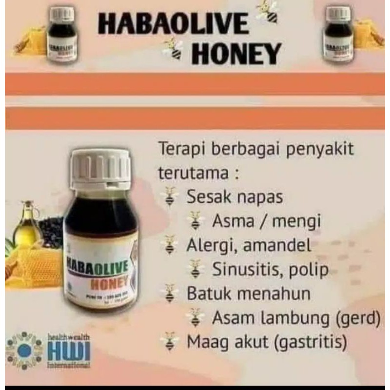 

HABA OLIVE HONEY-Madu kesehatan ORIGINAL
