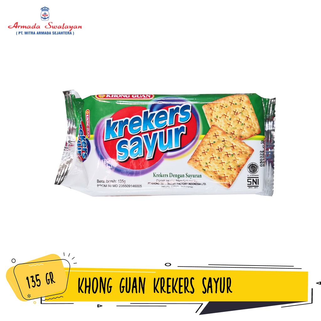 

Khong Guan Krekers Sayur 135g