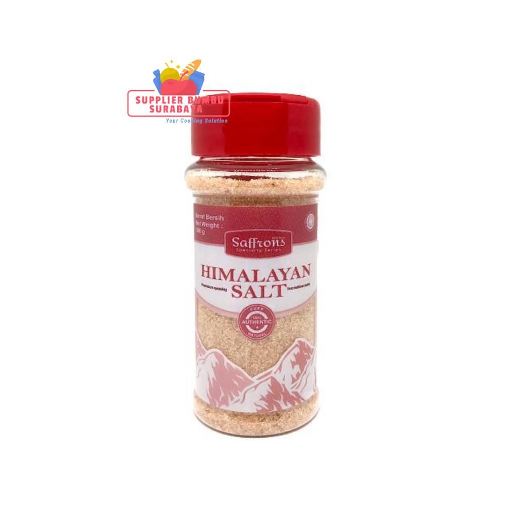 

SAFFRONS - Garam Himalaya / Himalayan Pink Salt 100g