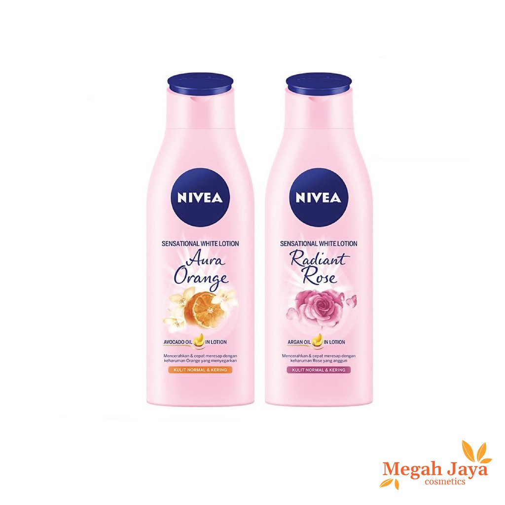 NIVEA SENSATIONAL WHITE LOTION 200 ML @MJ