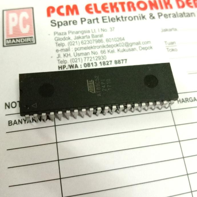 89C52 89 C 52 Atmega Pcmelebik54 Ayo Order