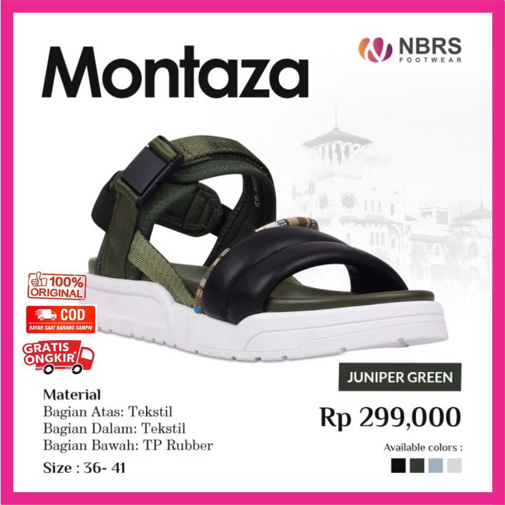 [NBRS FOOTWEAR MONTAZA]/NBRS SANDAL/TANYAKAN STOK TERLEBIH DAHULU