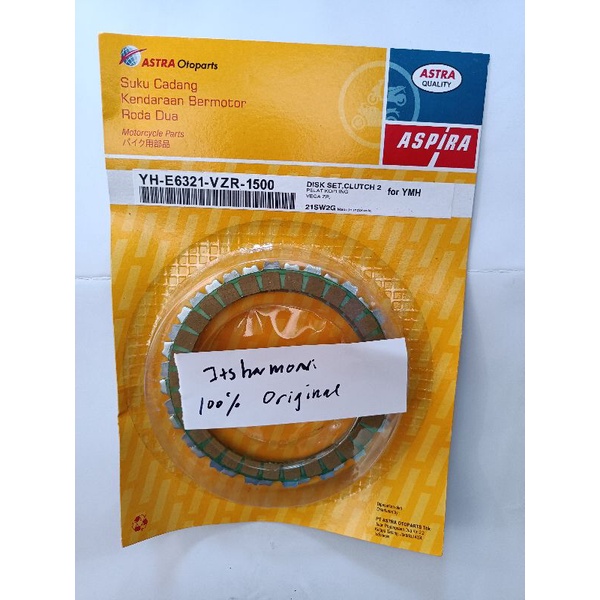 Kampas Kopling Set Vega ZR Aspira