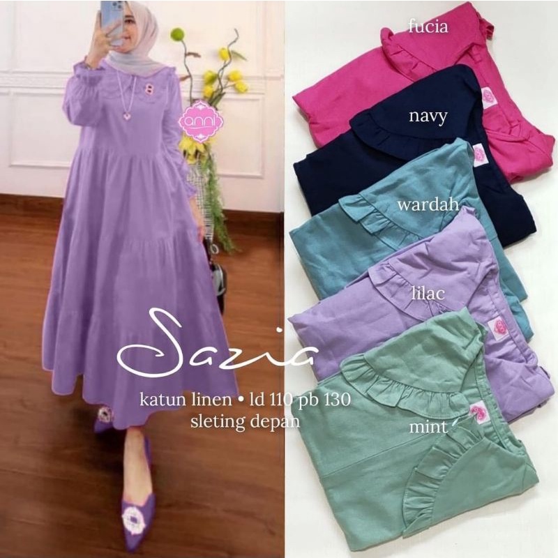 Sazia dress linen