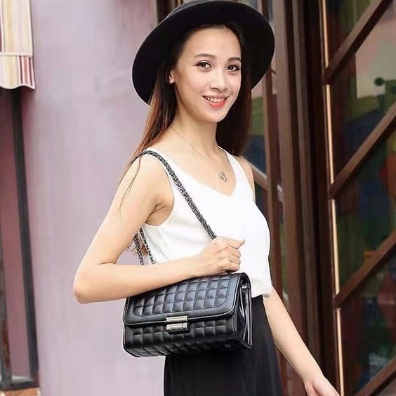 PROMO ! tas selempang wanita shoulder bag wanita tas wanita branded tas wanita kekinian tas kulit wanita tas wanita terbaru tas bahu wanita sling bag wanita crossbody bag tas wanita murah COD tas wanita  bag