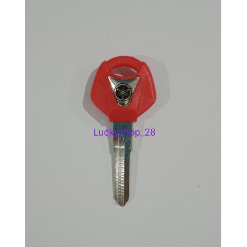 Bahan kunci motor variasi warna Yamaha Byson ( KANAN )-Red