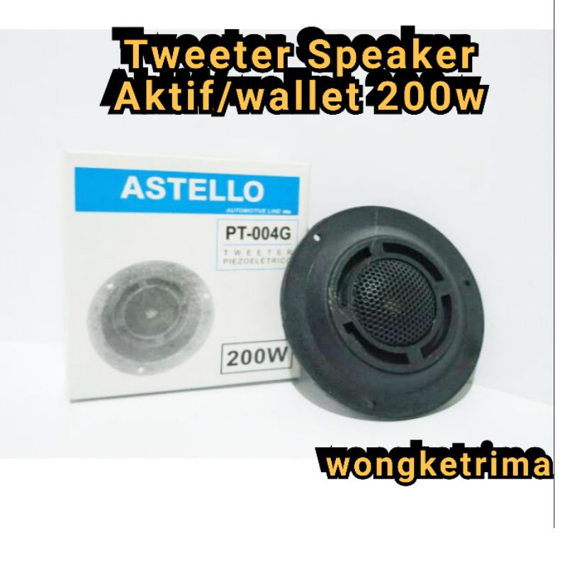 Tweeter Twiter Tuiter Speaker Aktif/walet 200w