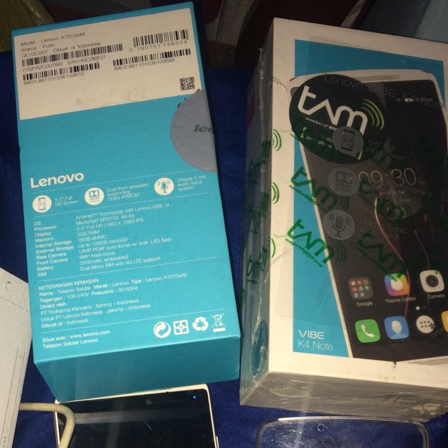 Handphone second Lenovo k4 vibe note 16GB