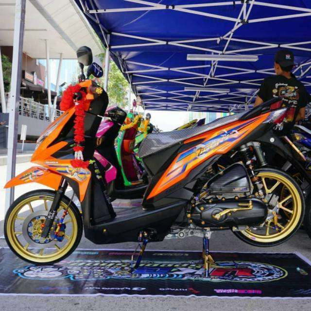 Striping Beat New Esp Icon Dan Beat Street Keren Shopee Indonesia