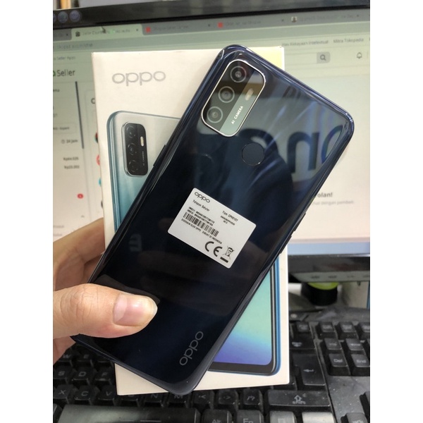 OPPO A53 RAM 4GB/128GB SECOND GARANSI RESMI