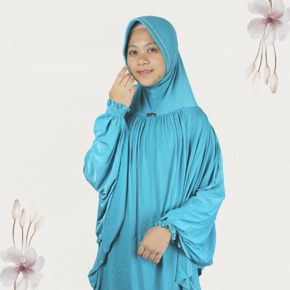 Hijab Instan Bergo Syar'I Tangan Kerudung Instan Premium Jilbab Bergo Jersy Syar'I Terlaris